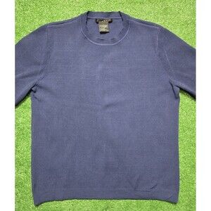 Theory Visose Blend Sweater Navy Pullover (Men's Medium) #10189903